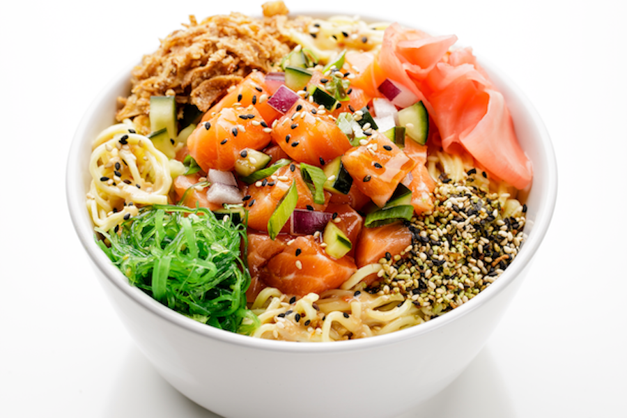 Introducing the Soba Thai Breaker Poke Bowl at Lemonade • The Promenade