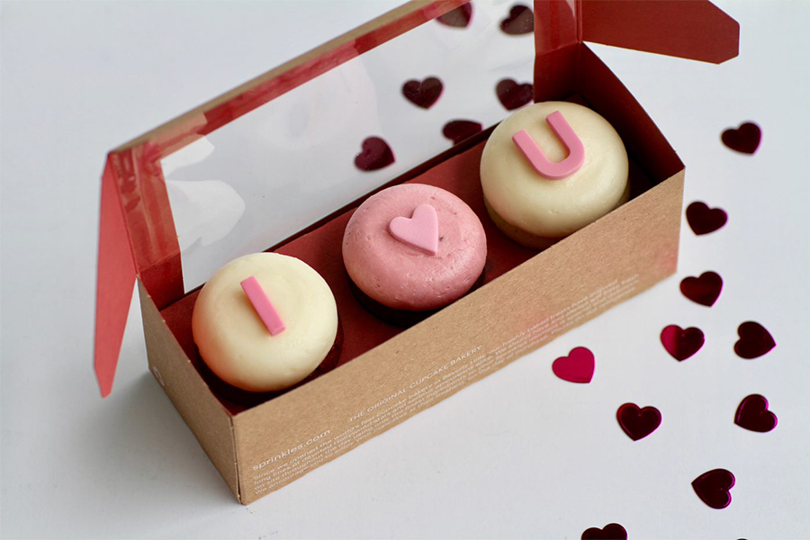 I Heart You Mini Sampler at Sprinkles Cupcakes & Ice Cream