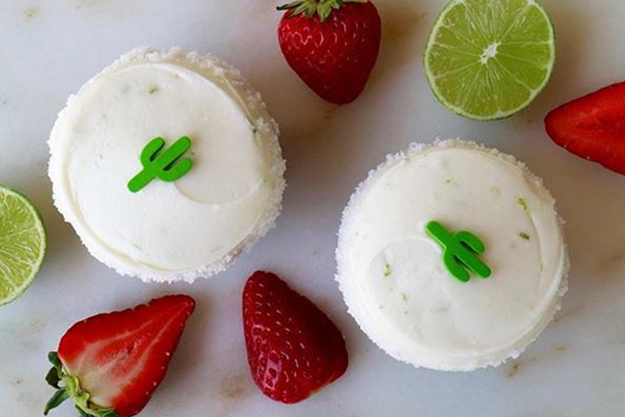 Strawberry Margarita Cupcake at Sprinkles Cupcakes & Ice Cream