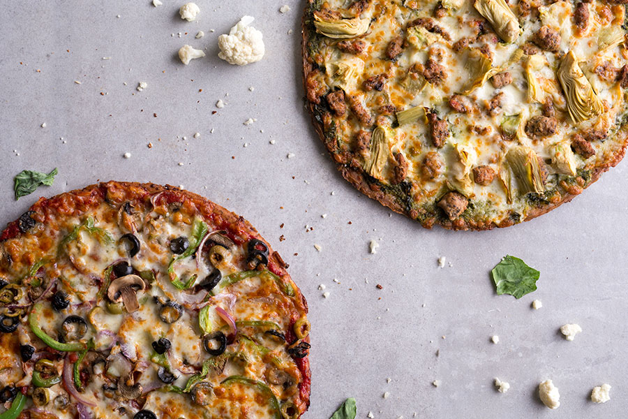 Two-Topping Cauliflower Pizza at Fresh Brothers