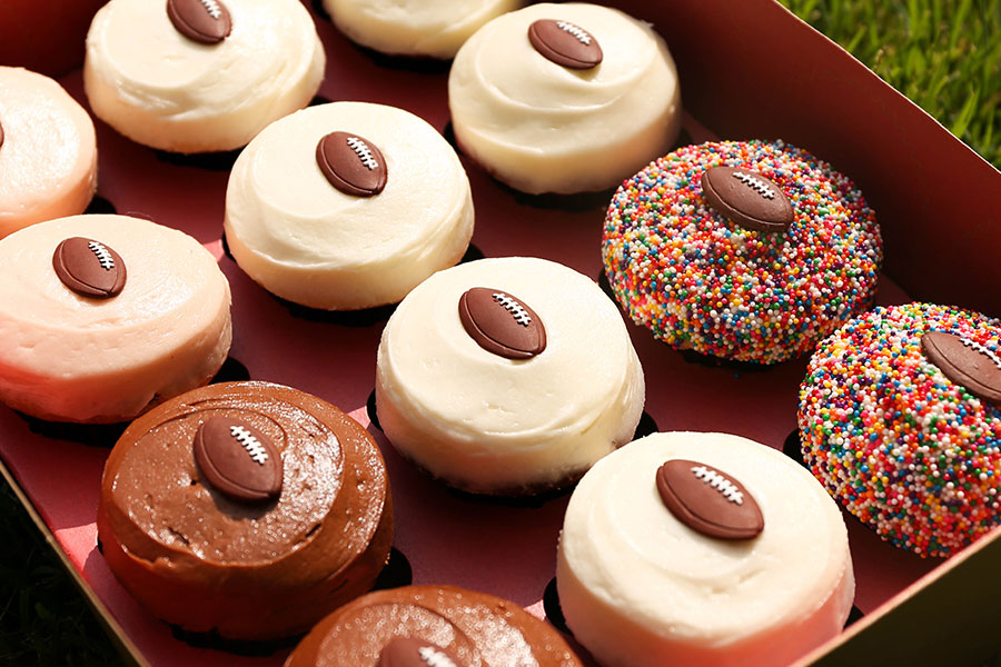 Football Mini Sampler at Sprinkles Cupcakes & Ice Cream