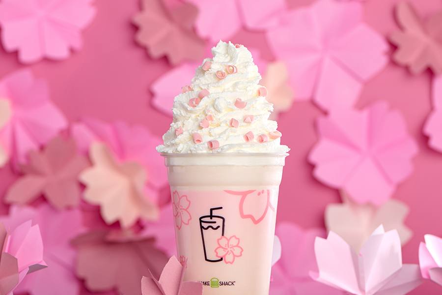 Cherry Blossom Shake at Shake Shack