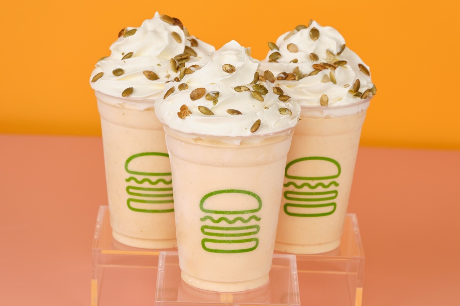 Pumpkin Shake at Shake Shack