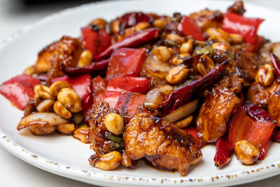 New Kung Pao Chicken at Social Monk Asian Kitchen