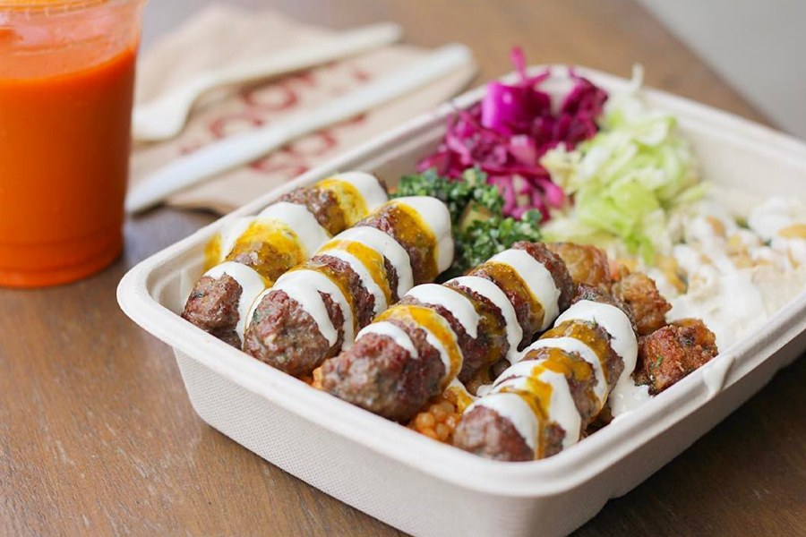 Individually Packaged Meals at Soom Soom Mediterranean