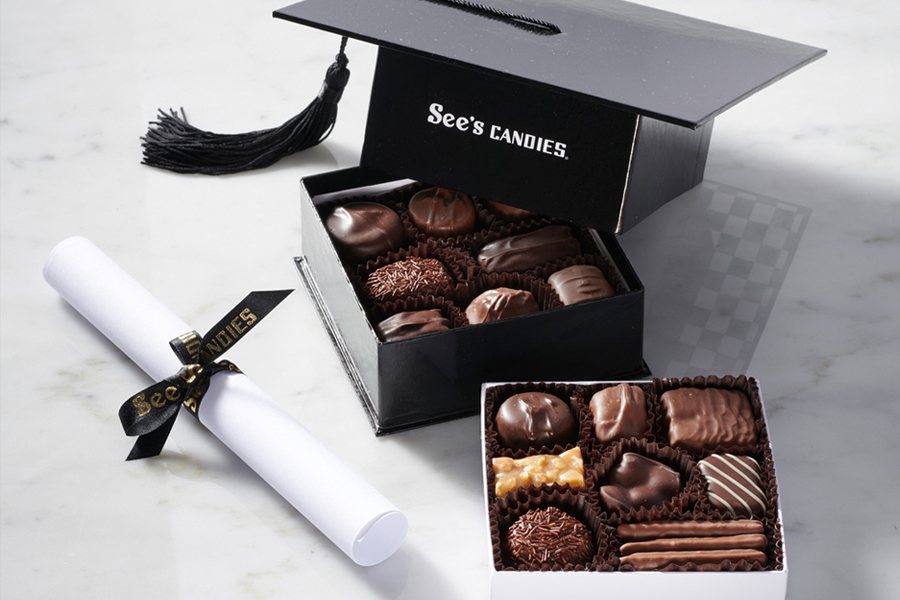 Graduation at See’s Candies