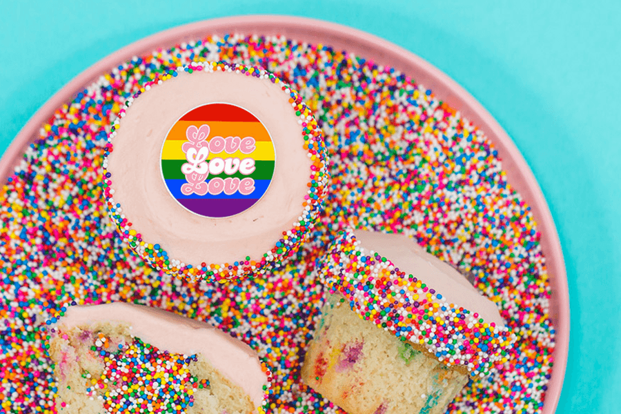 Pride Sprinkle at Sprinkles Cupcakes & Ice Cream