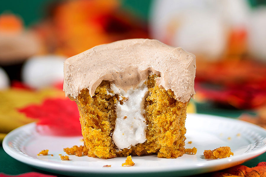 Fall Pumpkin Cupcake at Sprinkles Cupcakes & Ice Cream