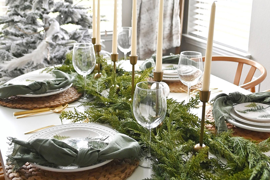 Holiday Tablescape at Cost Plus World Market