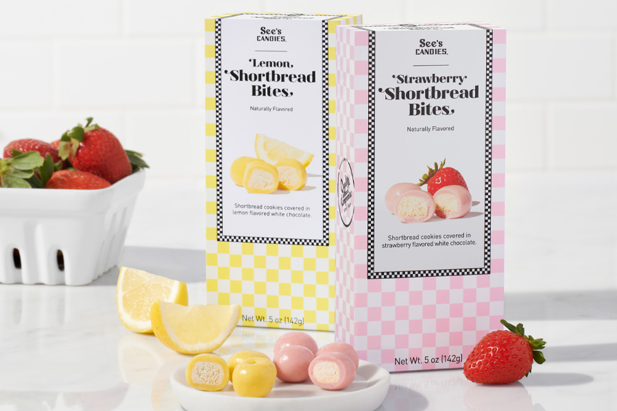 New Shortbread Bites at See’s Candies
