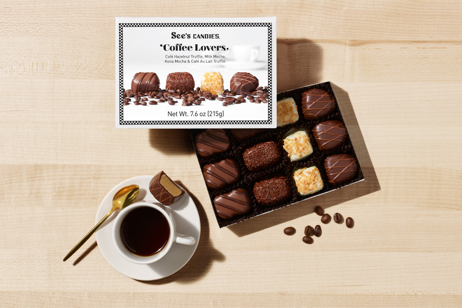 Coffee Lovers Box at See’s Candies