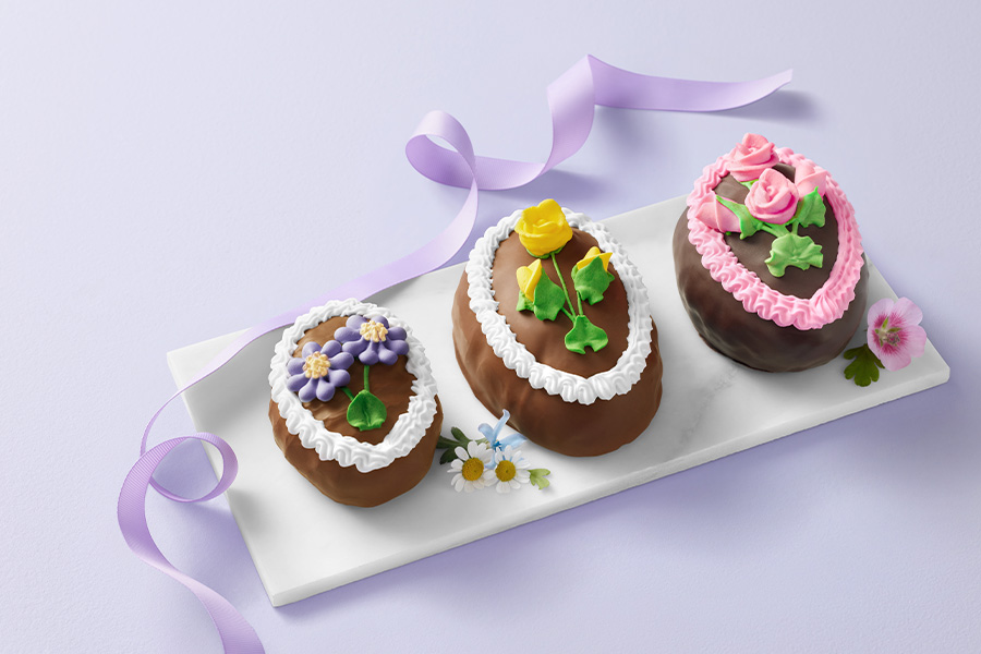 Hand-Decorated Eggs at See’s Candies