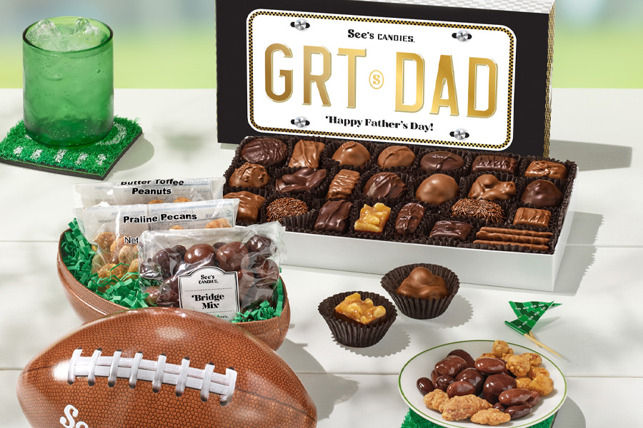 Score Points with Dad at See’s Candies