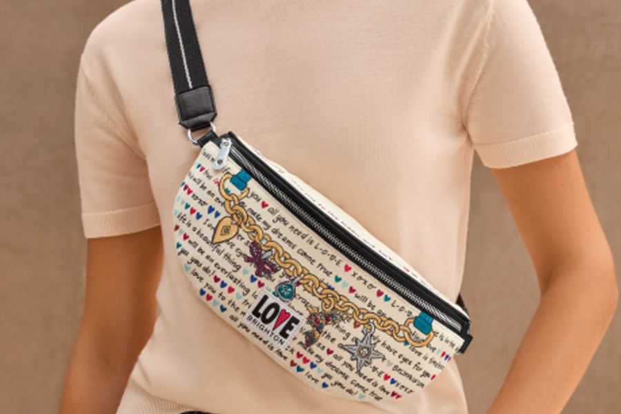 Complimentary Love Story Belt Bag at Brighton Collectibles